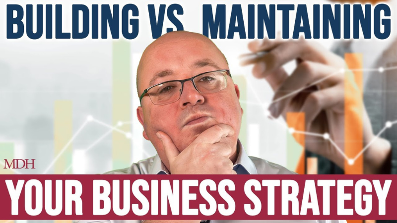 Building your business or standing still